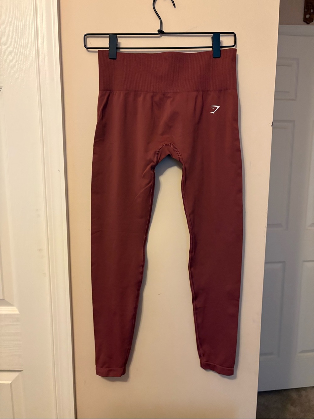 Gymshark High-Rise Leggings - Maroon